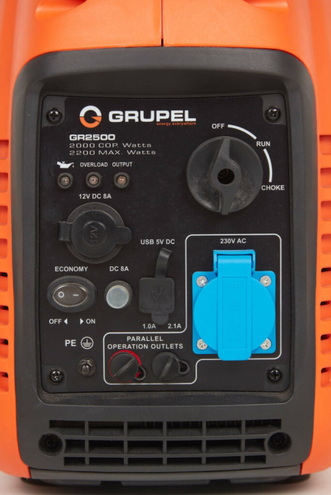 Agregat prądotwórczy 2 kW - Grupel Gr2500 Agregat prądotwórczy 2 kW - Grupel Gr2500